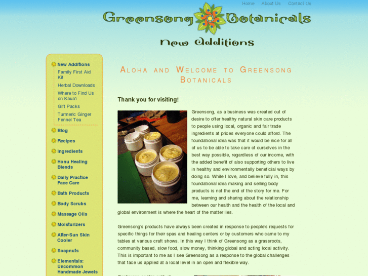 www.greensongbotanicals.com