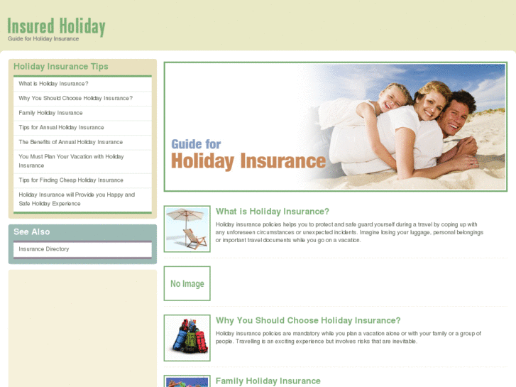 www.insuredholiday.com