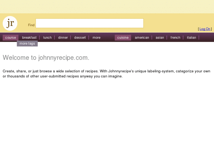 www.johnnyrecipe.com