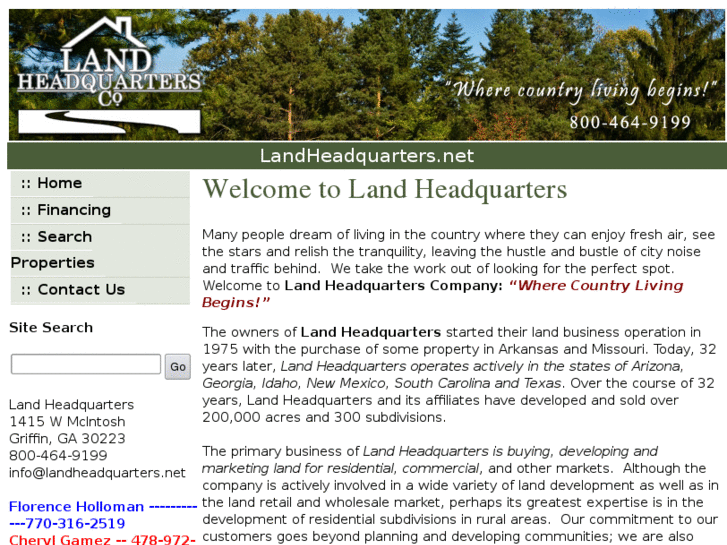 www.landheadquarters.net