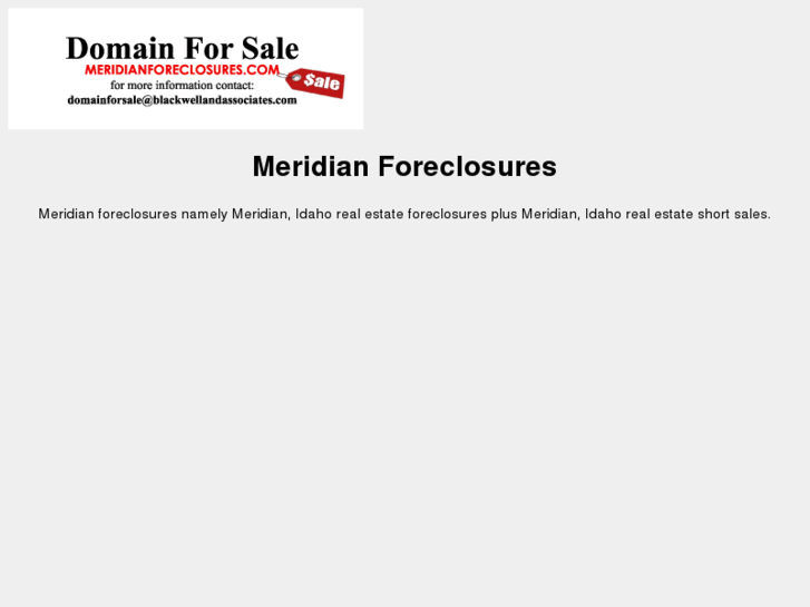 www.meridianforeclosures.com