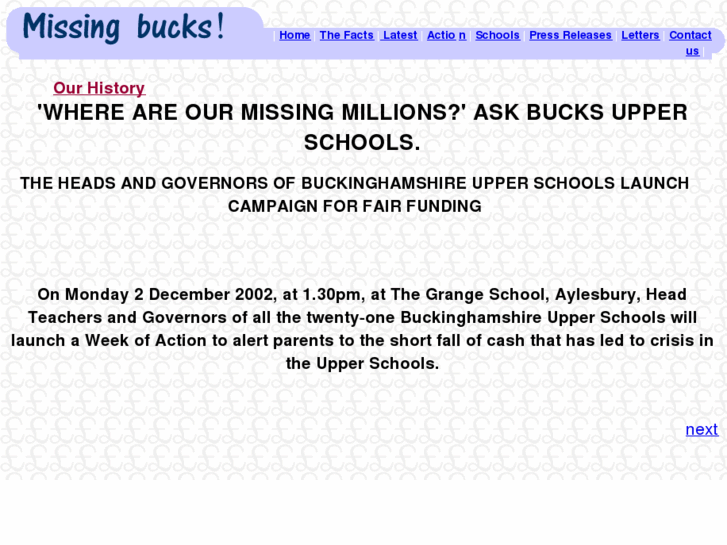 www.missingbucks.org