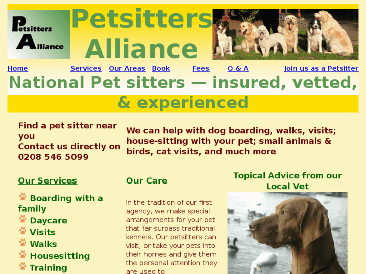 www.petsittersalliance.com