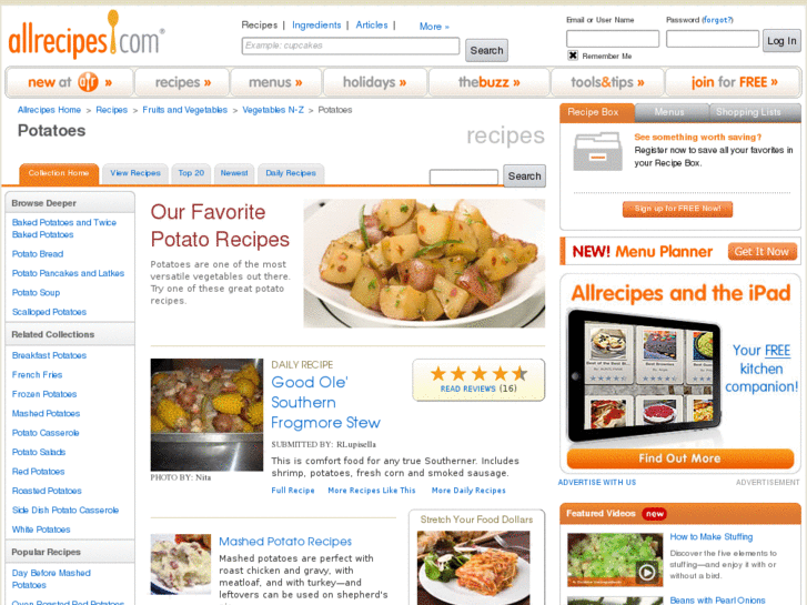 www.potatorecipe.com