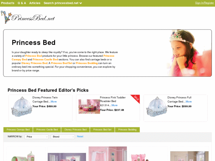 www.princessbed.net