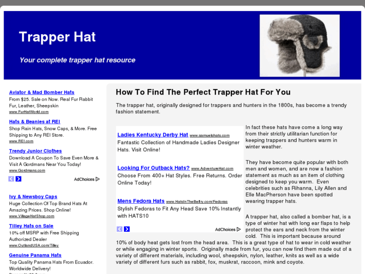 www.trapperhat.org