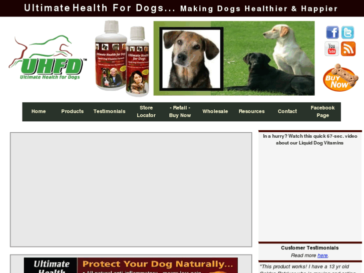 www.ultimatehealthfordogs.com