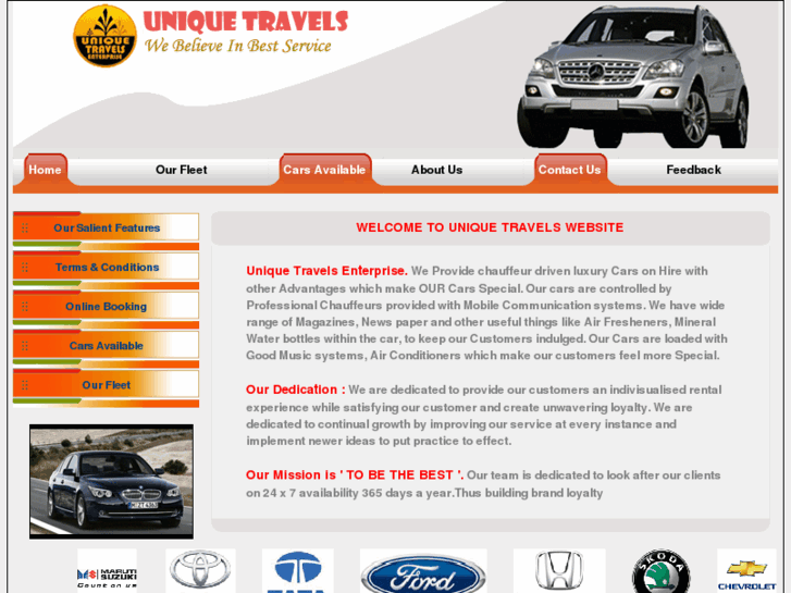 www.uniquetravelsent.com