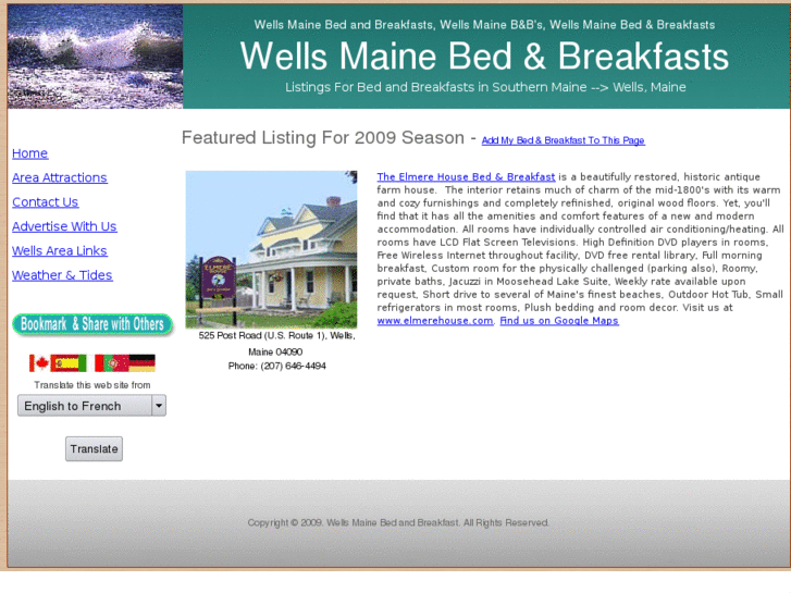 www.wellsmainebedandbreakfast.com