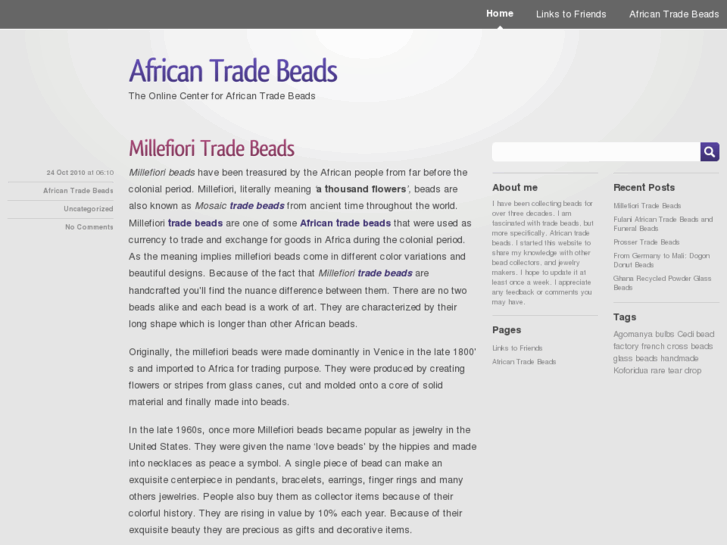 www.africantradebead.com