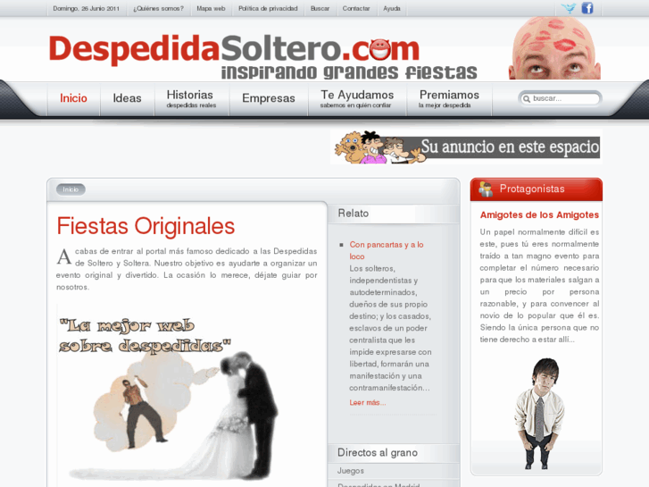 www.despedidasoltera.net