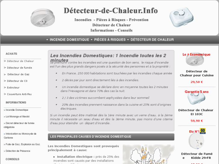 www.detecteur-de-chaleur.info