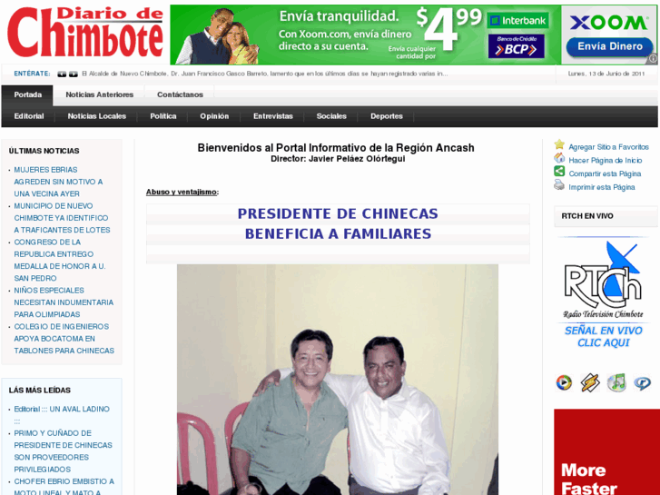 www.diariodechimbote.com