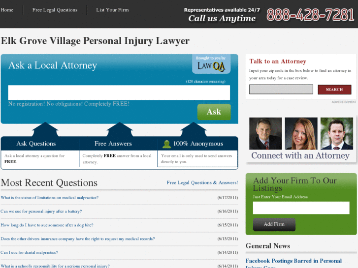 www.elkgrovevillagepersonalinjurylawyer.com