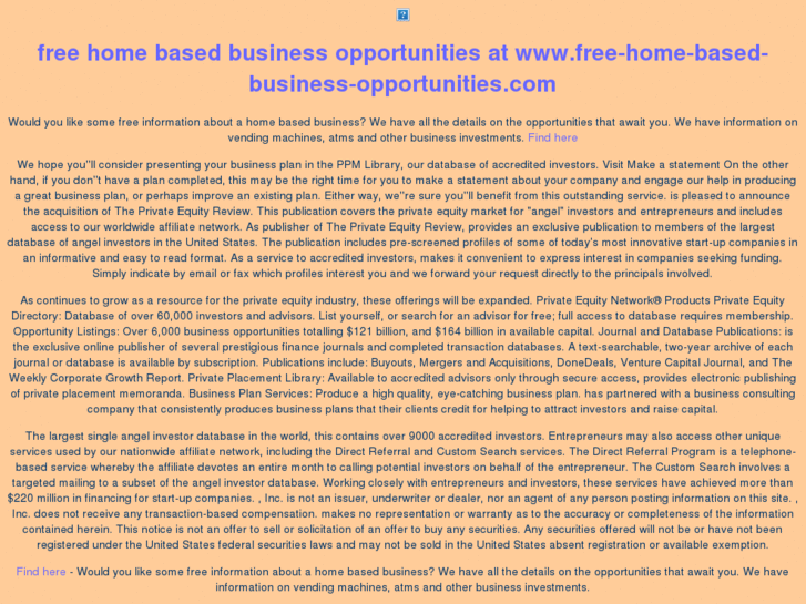 www.free-home-based-business-opportunities.com