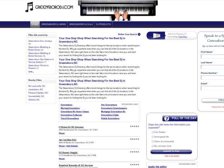 www.greensborodj.com