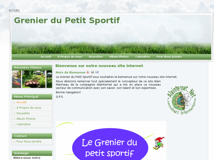 www.grenierpetitsportif.com