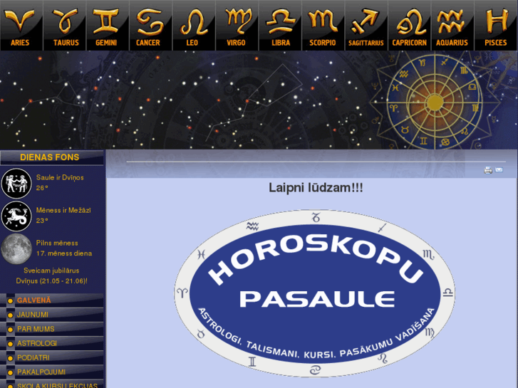 www.horoskopupasaule.lv