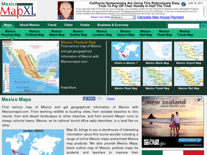 www.mexicomapxl.com
