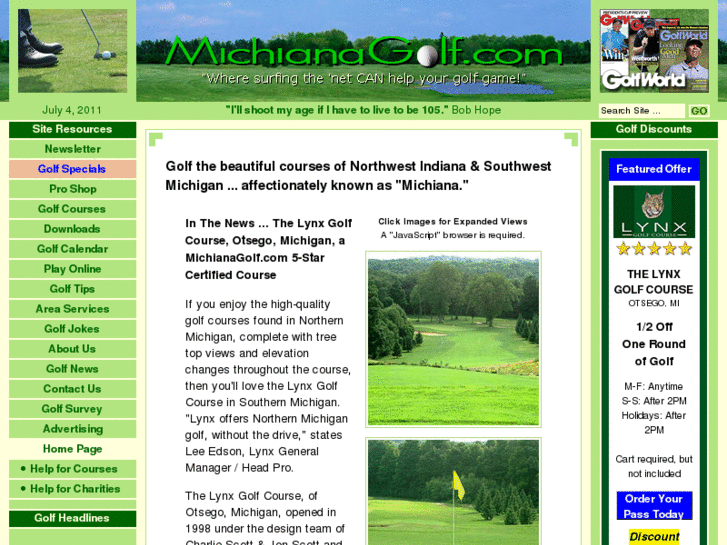 www.michianagolf.org