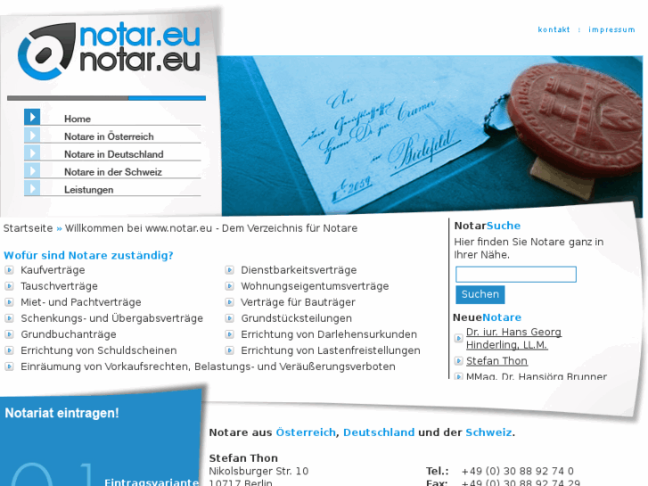www.notar.eu