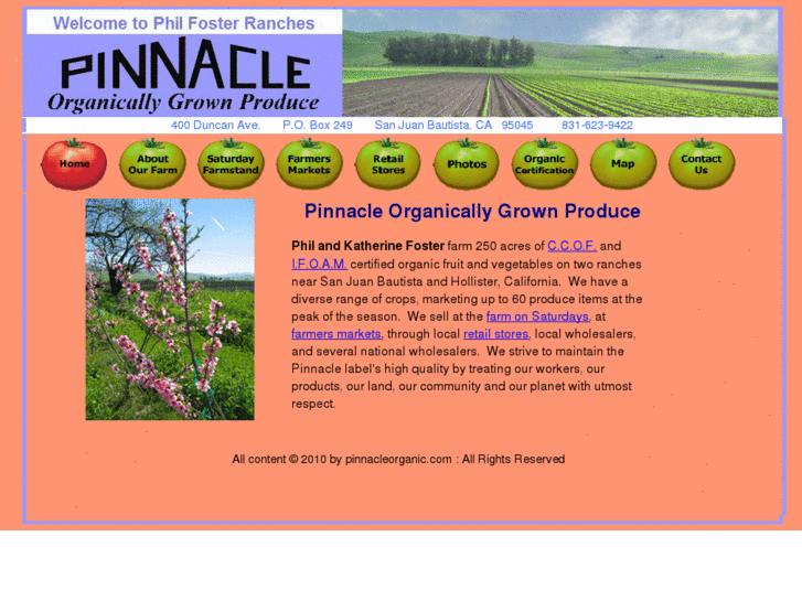 www.pinnacleorganic.com