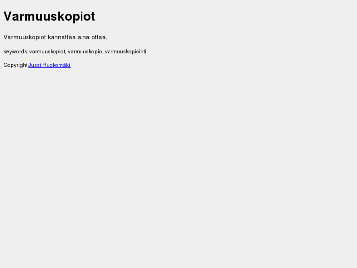 www.varmuuskopiot.com