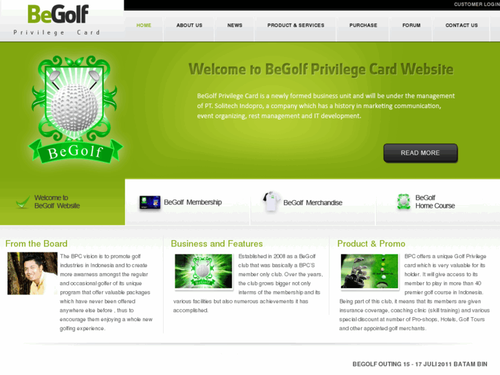 www.begolf.biz