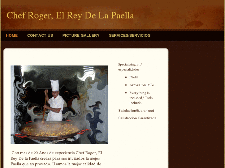 www.chefrogerelreydelapaella.com