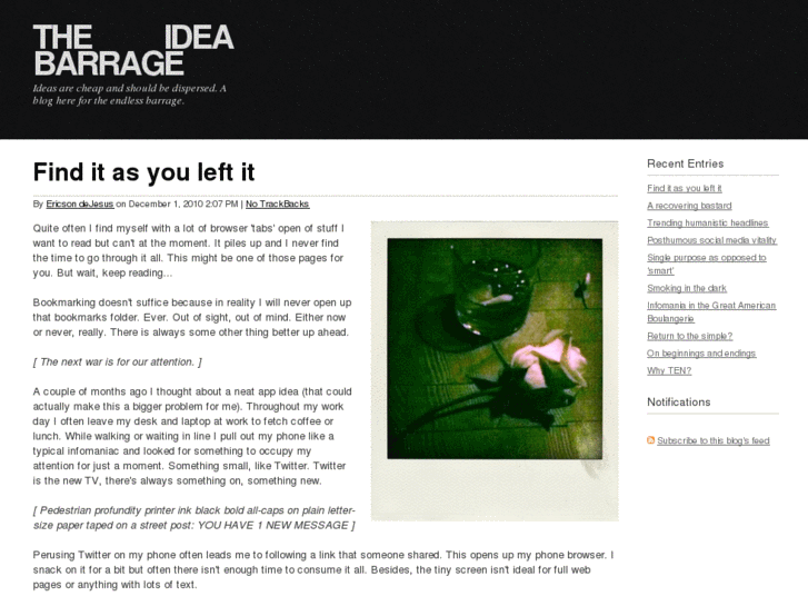 www.ideabarrage.com