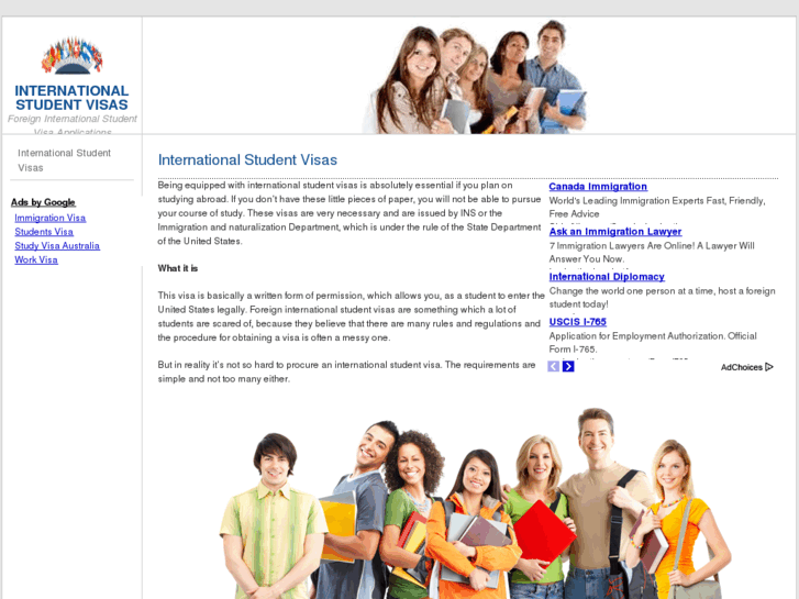 www.internationalstudentvisas.com