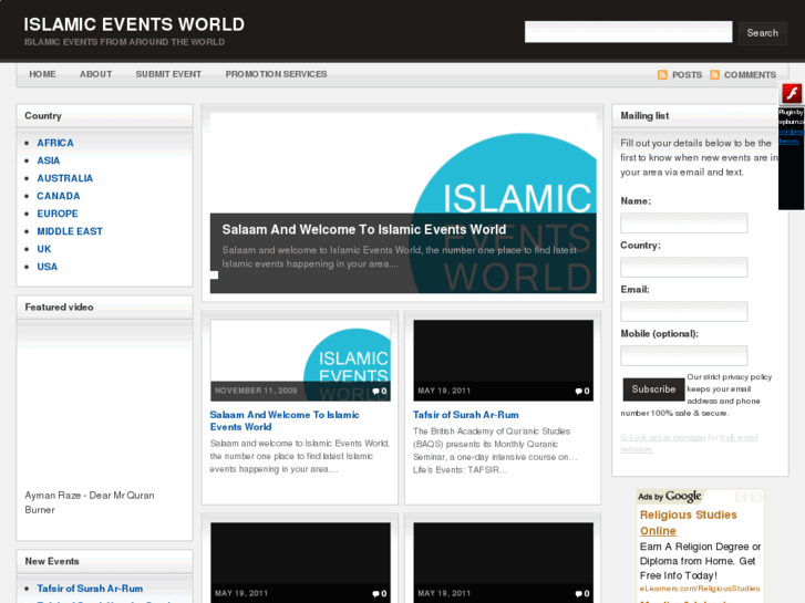 www.islamiceventsworld.com