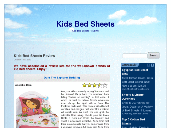 www.kidsbedsheets.biz