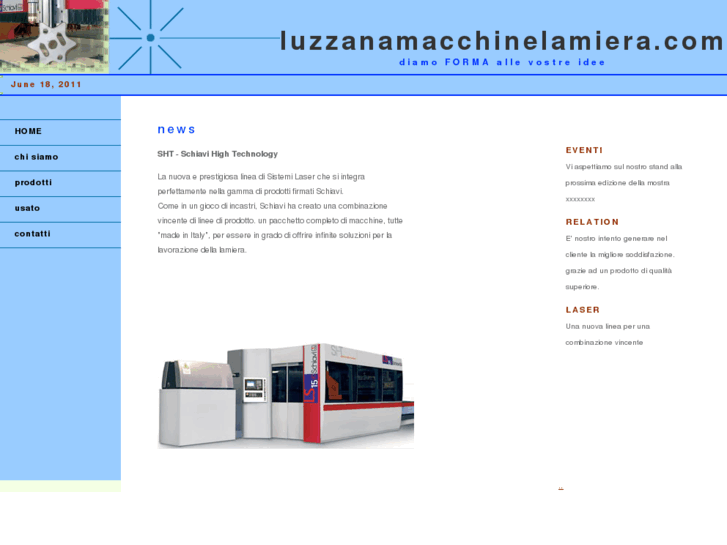 www.luzzanamacchinelamiera.com