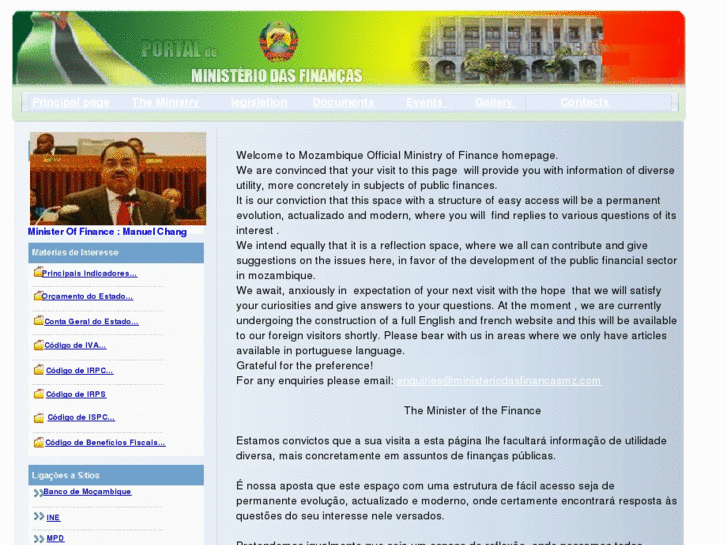 www.ministeriodasfinancasmz.com