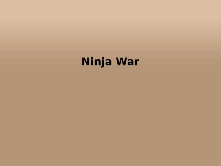 www.ninjawar.org