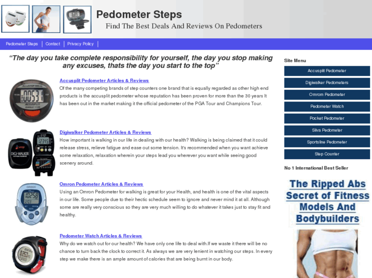 www.pedometersteps.org