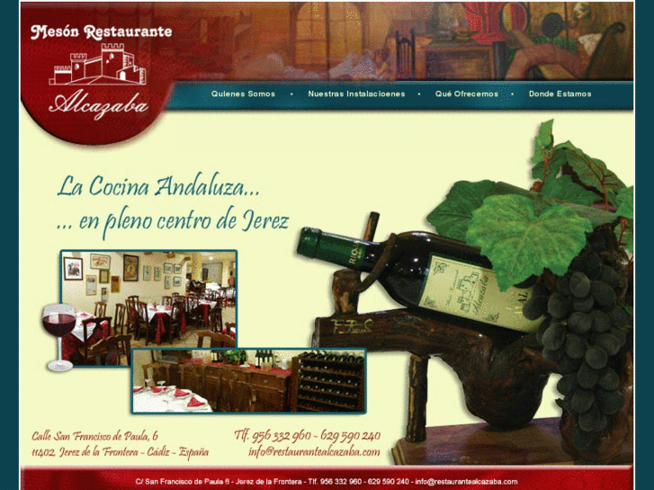 www.restaurantealcazaba.com