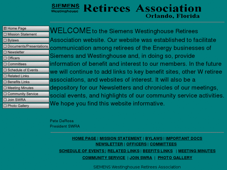 www.siemenswestinghouseretirees.org