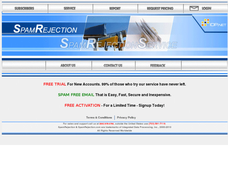 www.spamrejection.com