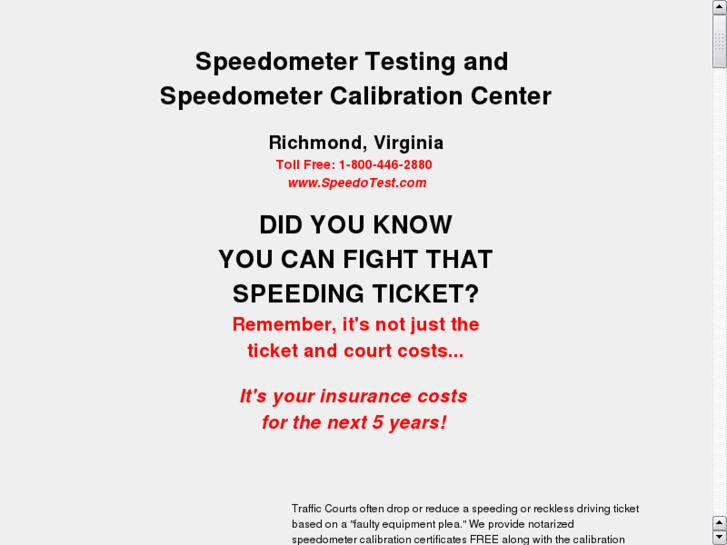 www.speedometer-testing.com