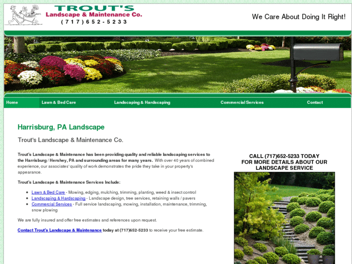 www.troutslandscaping.com