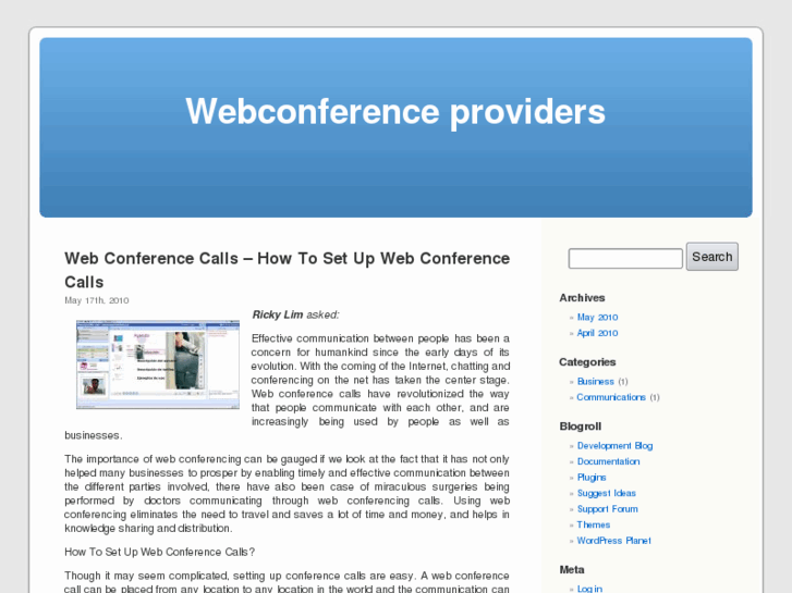 www.webconferenceprovider.com