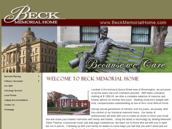 www.beckmemorial.com