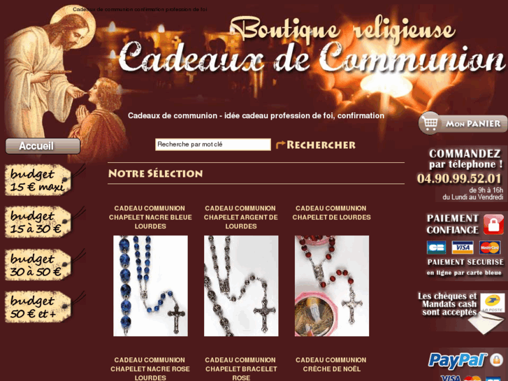 www.cadeaux-communion.fr