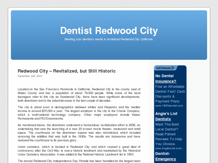 www.dentistredwoodcity.net