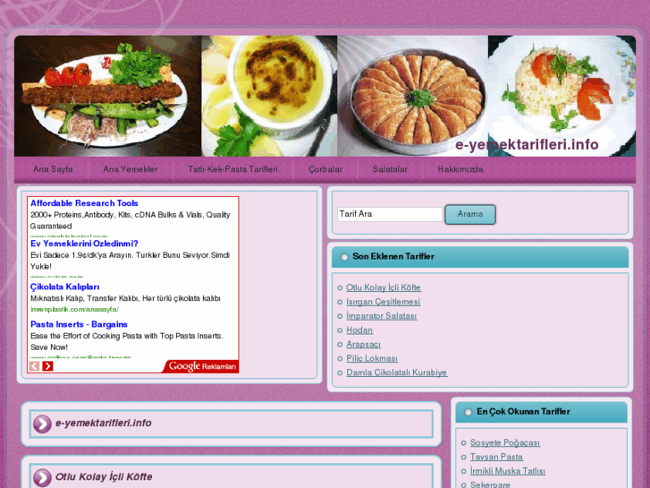 www.e-yemektarifleri.info