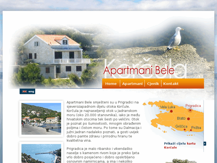 www.korcula-apartments-bele.com