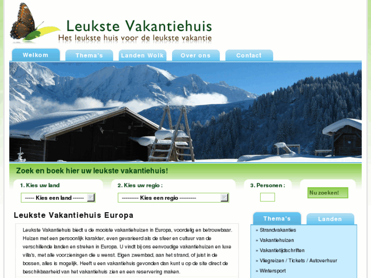 www.leukste-vakantiehuis.com