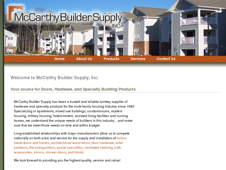 www.mccarthybuildersupply.com